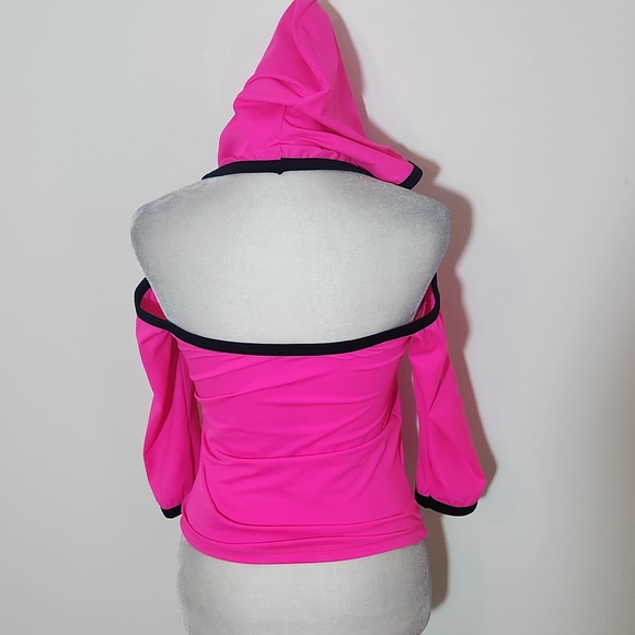 Balera Pink and Black Dance Costume Set Hip Hop Jazz Size Adult Medium - Picture 4 of 13